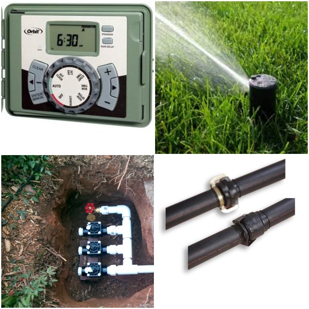 Different Components of Standard Sprinkler System 