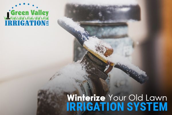 winterize old lawn irrigation system